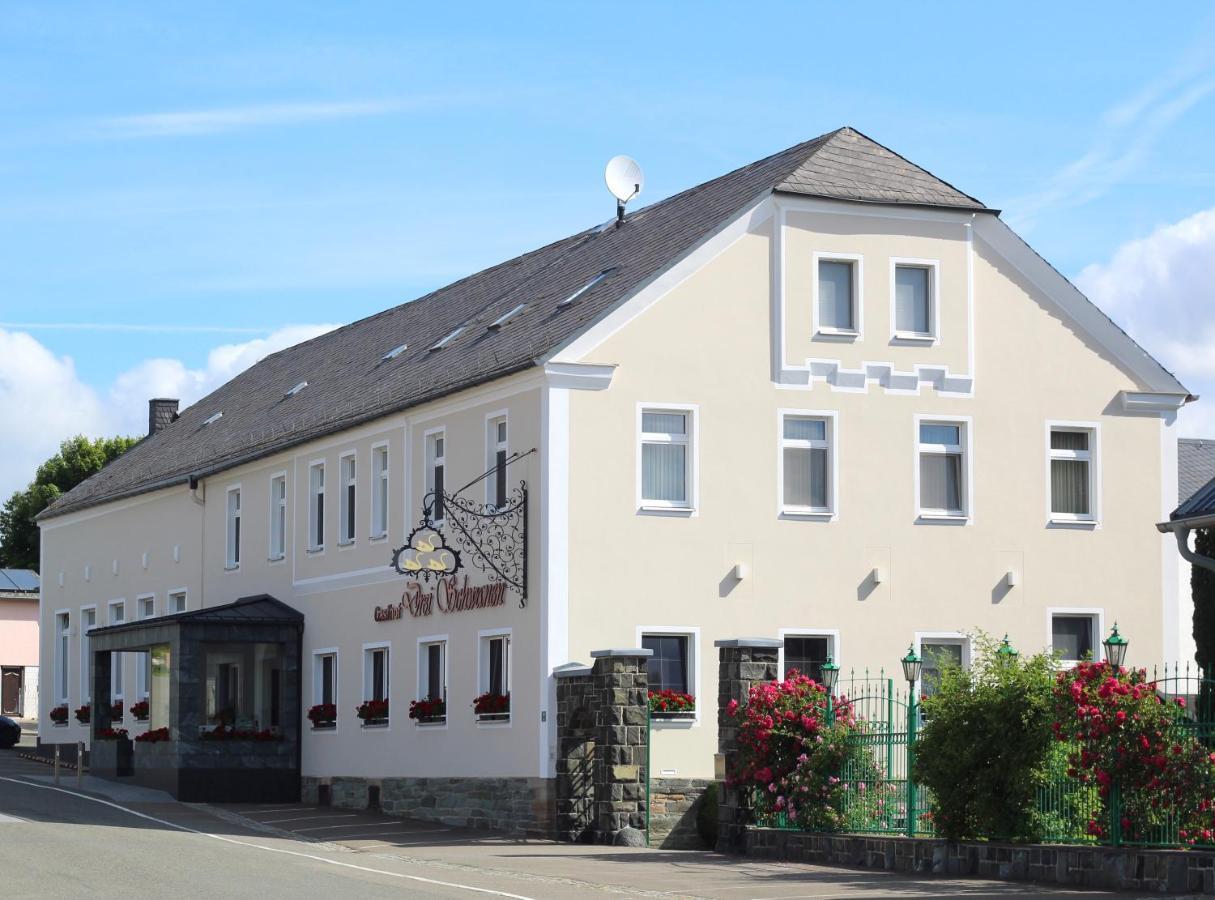 Gasthof Drei Schwanen Langenwetzendorf Esterno foto